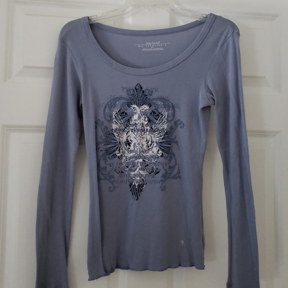 Cotton long sleeve top